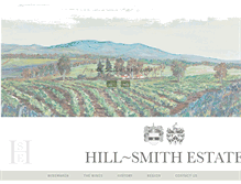 Tablet Screenshot of hillsmithestate.com
